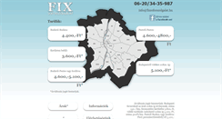 Desktop Screenshot of fixsoforszolgalat.hu